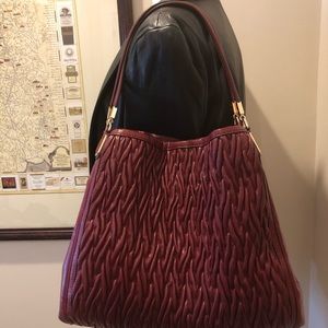 Coach Edie Quilted Leather Shoulder Bag